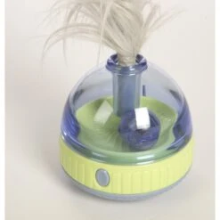 SmartyKat Silly Spinner Electronic Motion & Light Cat Toy, Blue, Large 11 SmartyKat Silly Spinner Electronic Motion & Light Cat Toy, Blue, Large -Cat Pet Supplies 362940 PT2. AC SS1800 V1642639025