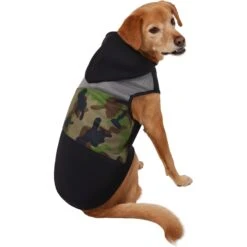 Frisco Army Camo Dog & Cat Hoodie -Cat Pet Supplies 368774 PT4. AC SS1800 V1669101578