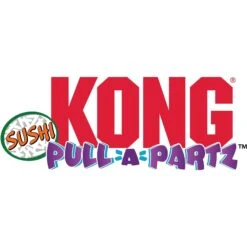 KONG Pull-A-Partz Sushi Catnip Cat Toys, 5 Count -Cat Pet Supplies 370841 PT4. AC SS1800 V1647385307