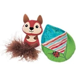 KONG Pull-A-Partz Tuck 2 In 1 Catnip Cat Toy -Cat Pet Supplies 370843 PT4. AC SS1800 V1647384988