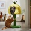 Frisco Pineapple 33.5" Plush Cat Scratching Post And Condo -Cat Pet Supplies 371361 MAIN. AC SS1800 V1664373301