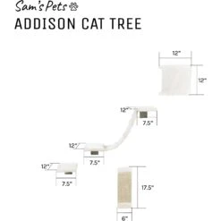 Sam's Pets Addison Wall Climber Cat Tree 19 Sam's Pets Addison Wall Climber Cat Tree -Cat Pet Supplies 373155 PT8. AC SS1800 V1647293187
