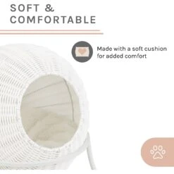 Sam's Pets Nala Wicker Cat Condo -Cat Pet Supplies 373513 PT6. AC SS1800 V1647641005