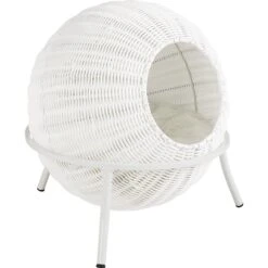 Sam's Pets Nala Wicker Cat Condo -Cat Pet Supplies 373513 PT7. AC SS1800 V1647641182