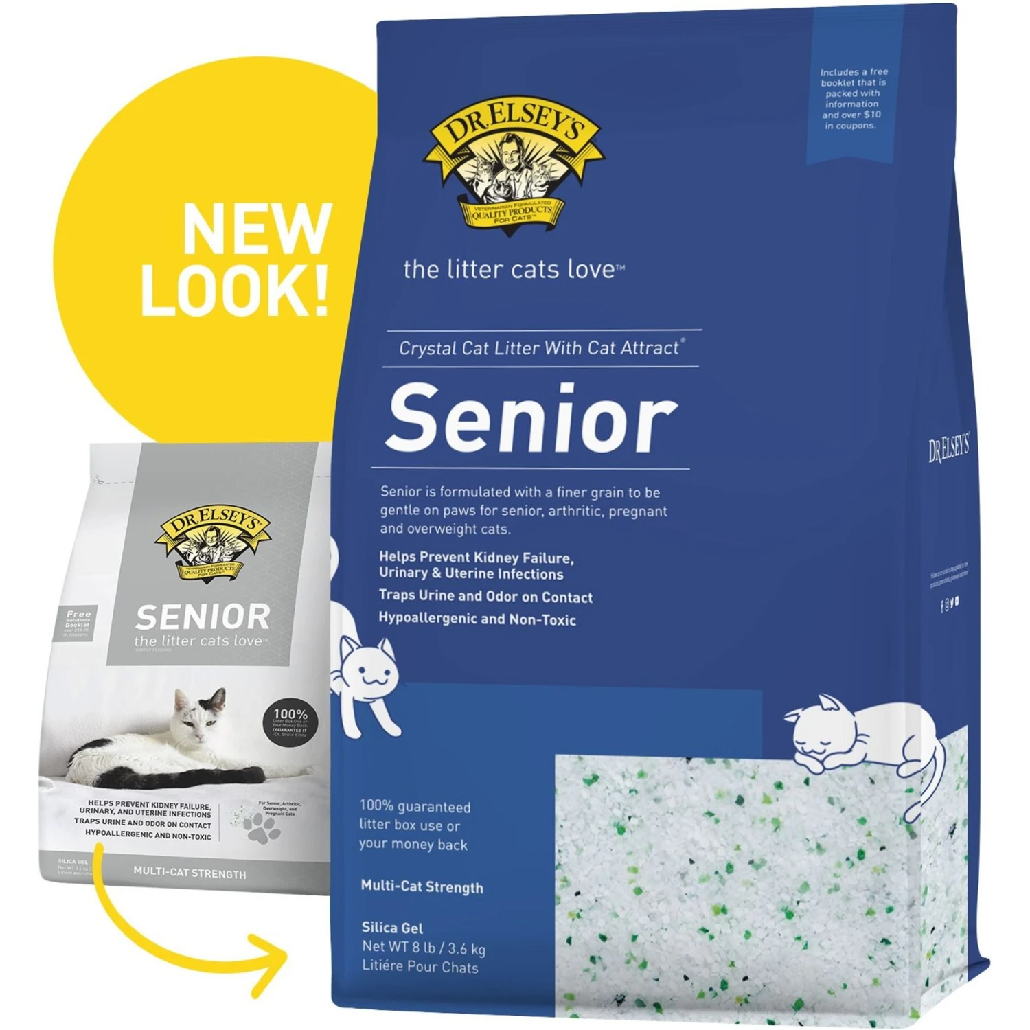 Dr. Elsey's Senior Crystal Cat Litter 7 Dr. Elsey's Senior Crystal Cat Litter - Image 5