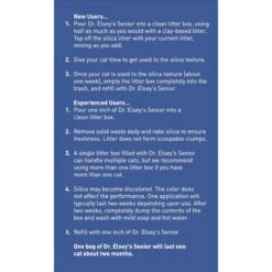Dr. Elsey's Senior Crystal Cat Litter 15 Dr. Elsey's Senior Crystal Cat Litter -Cat Pet Supplies 47189 PT6. AC SS1800 V1701368835