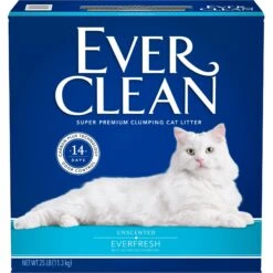 Ever Clean Everfresh Unscented Clumping Clay Cat Litter -Cat Pet Supplies 47336 PT1. AC SS1800 V1663967720