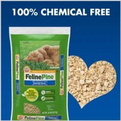 Feline Pine Original Non-Clumping Wood Cat Litter 12 Feline Pine Original Non-Clumping Wood Cat Litter -Cat Pet Supplies 47407 PT1. AC SS1800 V1663797831