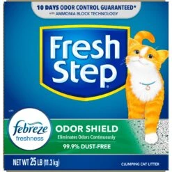 Fresh Step Odor Shield Febreze Scented Clumping Clay Cat Litter 17 Fresh Step Odor Shield Febreze Scented Clumping Clay Cat Litter -Cat Pet Supplies 47418 PT6. AC SS1800 V1695137727