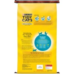 Tidy Cats Instant Action Unscented Non-Clumping Clay Cat Litter -Cat Pet Supplies 49106 PT2. AC SS1800 V1700156306