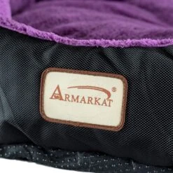 Armarkat Soft Cat Bed, Purple & Black, Large -Cat Pet Supplies 515662 PT8. AC SS1800 V1649351806