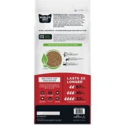 World's Best Multi-Cat Unscented Clumping Corn Cat Litter -Cat Pet Supplies 52450 PT2. AC SS1800 V1685651521