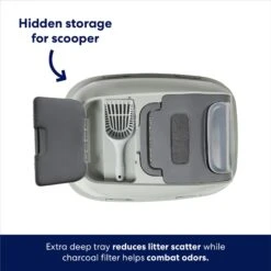 Frisco Mega Deluxe Litter Box -Cat Pet Supplies 526526 PT2. AC SS1800 V1675280048