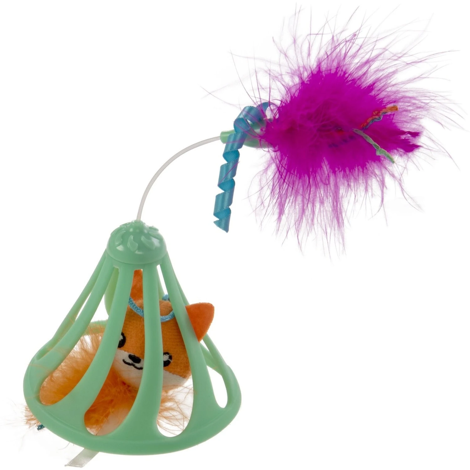 Petlinks HappyNip Sing & Seek Electronic Sound Toggle Wobble Cat Toy, Multi Color, Small 6 Petlinks HappyNip Sing & Seek Electronic Sound Toggle Wobble Cat Toy, Multi Color, Small - Image 4