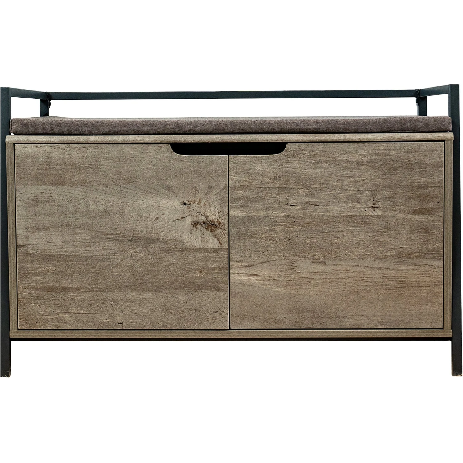 Whisker Litter Box Bench Cat Furniture, Gray, Large 3 Whisker Litter Box Bench Cat Furniture, Gray, Large