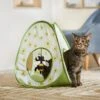 Frisco Spring Daisy Pop-Up Tent Cat Toy With Catnip -Cat Pet Supplies 541574 MAIN. AC SS1800 V1671814454