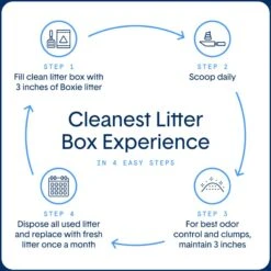 Boxiecat Gently Scented Premium Clumping Clay Cat Litter -Cat Pet Supplies 582094 PT6. AC SS1800 V1658518092