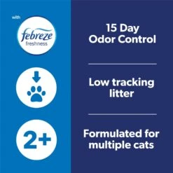 Fresh Step Advanced Clean Paws Multi Cat Litter, 18.5-lb Box, 2 Count -Cat Pet Supplies 605118 PT1. AC SS1800 V1695149126
