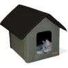 K&H Pet Products Outdoor Unheated Kitty House Cat Shelter -Cat Pet Supplies 611894 MAIN. AC SS1800 V1659483702