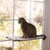 K&H Pet Products Window Lounger Cat Perch, Natural, 12x23-in 1 K&H Pet Products Window Lounger Cat Perch, Natural, 12x23-in -Cat Pet Supplies 613502 MAIN. AC SS1800 V1659709588
