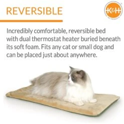 K&H Pet Products Thermo-Kitty Mat -Cat Pet Supplies 61472 PT2. AC SS1800 V1641597212