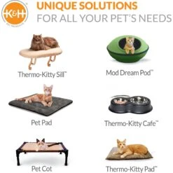 K&H Pet Products Thermo-Kitty Mat -Cat Pet Supplies 61472 PT8. AC SS1800 V1692209740