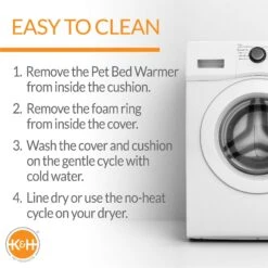 K&H Pet Products Thermo-Kitty Bed Indoor Heated Cat Bed -Cat Pet Supplies 61594 PT4. AC SS1800 V1657660701