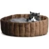 K&H Pet Products Lazy Cup Cat Bed, Tan/Mocha 1 K&H Pet Products Lazy Cup Cat Bed, Tan/Mocha -Cat Pet Supplies 61597 MAIN. AC SS1800 V1627946852