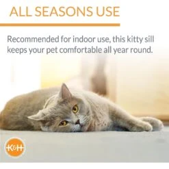 K&H Pet Products Deluxe Kitty Sill Cat Window Perch -Cat Pet Supplies 61646 PT4. AC SS1800 V1637627847