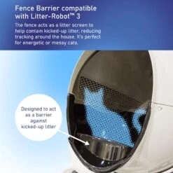 Pet Standard Fence & Litter Barrier Compatible With Litter-Robot 3 Cat Litter Box Mat 7 Pet Standard Fence & Litter Barrier Compatible With Litter-Robot 3 Cat Litter Box Mat -Cat Pet Supplies 618158 PT2. AC SS1800 V1659821456
