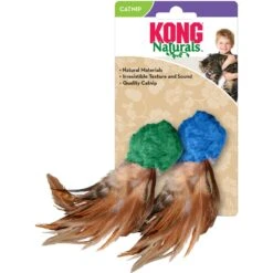 KONG Naturals Crinkle Ball With Feathers Cat Toy, Color Varies 10 KONG Naturals Crinkle Ball With Feathers Cat Toy, Color Varies -Cat Pet Supplies 62878 PT3. AC SS1800 V1603154783