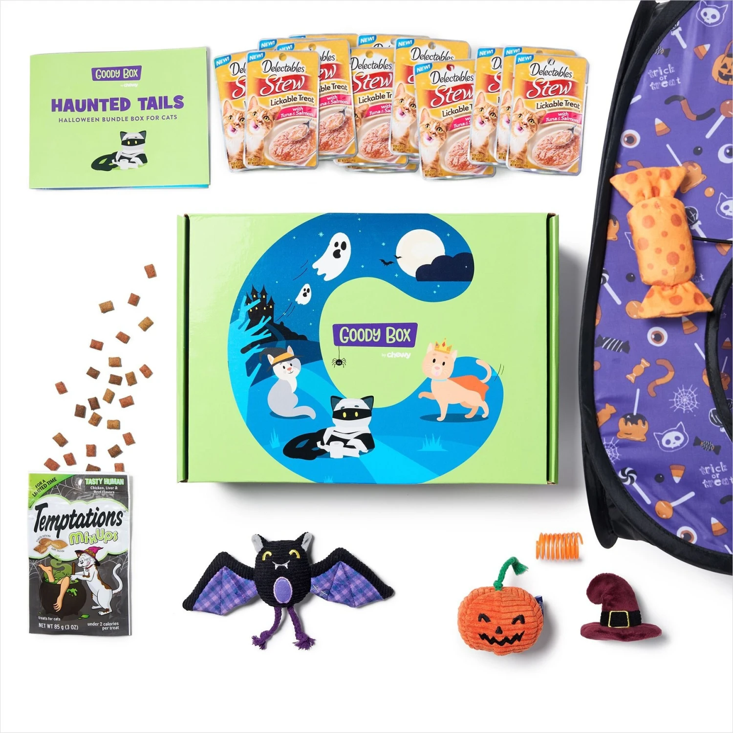 Goody Box Halloween Cat Toys & Treats 4 Goody Box Halloween Cat Toys & Treats - Image 2