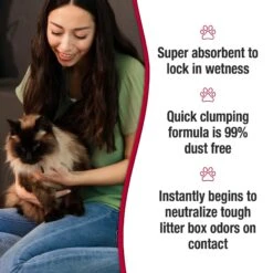 Nature's Miracle Intense Defense Scented Clumping Clay Cat Litter -Cat Pet Supplies 633374 PT4. AC SS1800 V1667949209