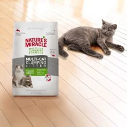 Nature's Miracle Intense Defense Scented Clumping Clay Cat Litter -Cat Pet Supplies 633374 PT5. AC SS1800 V1667948922