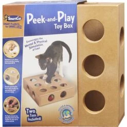 SmartCat Peek & Play Toy Box 8 SmartCat Peek & Play Toy Box -Cat Pet Supplies 64213 PT2. AC SS1800 V1527256109
