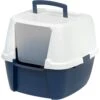 IRIS USA Jumbo Enclosed Hooded Cat Litter Box With Front Door Flap -Cat Pet Supplies 645518 MAIN. AC SS1800 V1687785438