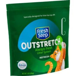 Fresh Step Outstretch Always Fresh Litter System, Refill 7-lb Pouch -Cat Pet Supplies 645662 PT2. AC SS1800 V1694454628
