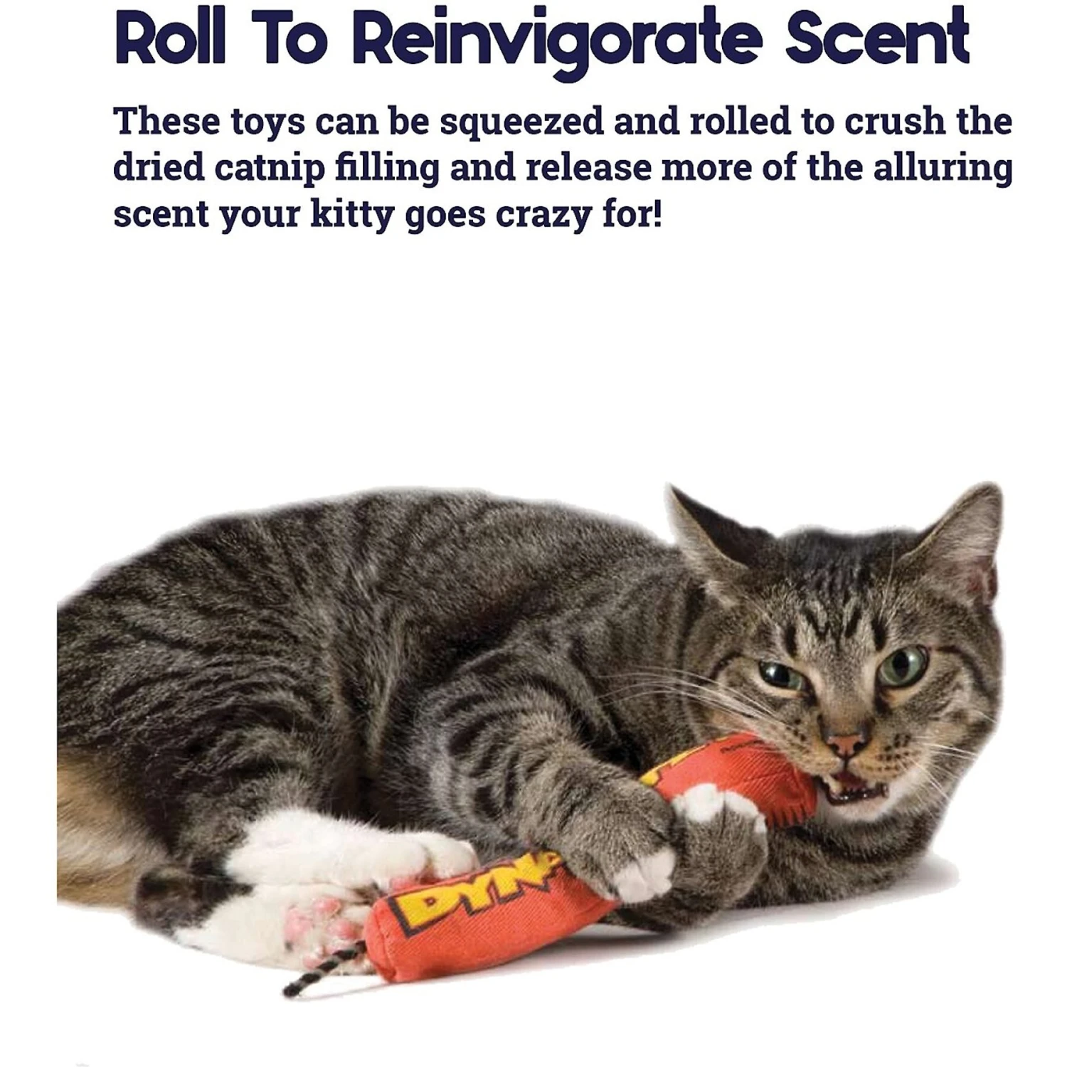 Catstages Magic Dynamite Cat Toy With Catnip 6 Catstages Magic Dynamite Cat Toy With Catnip - Image 4