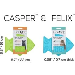 LickiMat Variety Pack Slow Feeder Cat Lick Mat, Green & Turquoise, 2 Count 9 LickiMat Variety Pack Slow Feeder Cat Lick Mat, Green & Turquoise, 2 Count -Cat Pet Supplies 654654 PT2. AC SS1800 V1668530683