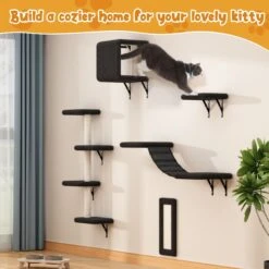 Coziwow Wall Mounted Shelves Set Cat Tree -Cat Pet Supplies 665862 PT6. AC SS1800 V1668457837