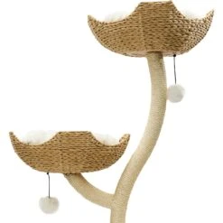 Mau Lifestyle Ivy Cat Tree, White, Large 13 Mau Lifestyle Ivy Cat Tree, White, Large -Cat Pet Supplies 674790 PT4. AC SS1800 V1665779601