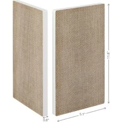 Way Basics Eco ZBoard Corner Wall Cat Scratching Pad 7 Way Basics Eco ZBoard Corner Wall Cat Scratching Pad -Cat Pet Supplies 675318 PT2. AC SS1800 V1665780030