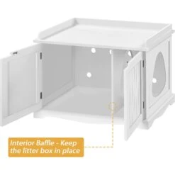 Yaheetech Litter Box Furniture Cat House -Cat Pet Supplies 677238 PT5. AC SS1800 V1687374404