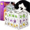 Cat Amazing Mega-Interactive Treat Maze & Puzzle Cat Toy, White -Cat Pet Supplies 685438 MAIN. AC SS1800 V1669738442