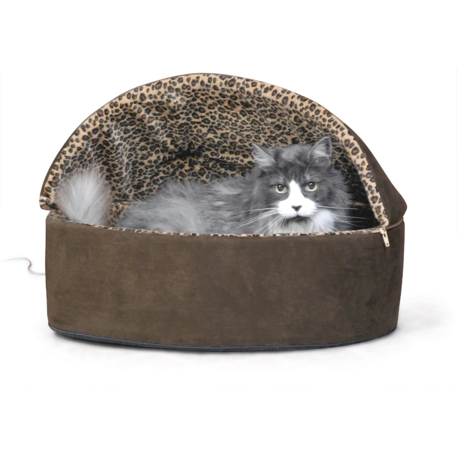 K&H Pet Products Thermo-Kitty Bed Deluxe Indoor Heated Cat Bed 3 K&H Pet Products Thermo-Kitty Bed Deluxe Indoor Heated Cat Bed