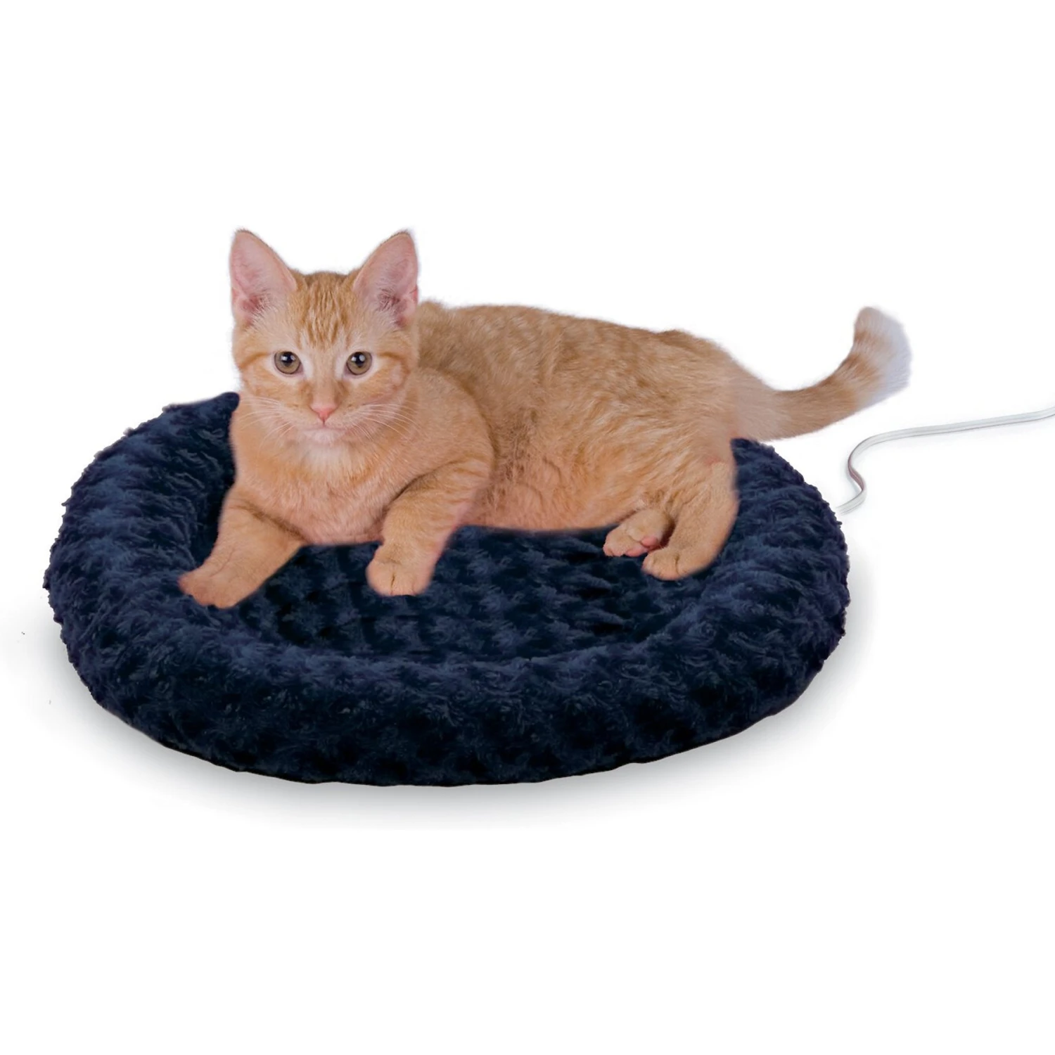 K&H Pet Products Thermo-Kitty Fashion Splash Indoor Heated Cat Bed 3 K&H Pet Products Thermo-Kitty Fashion Splash Indoor Heated Cat Bed