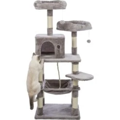 TRIXIE Eduardo Cat Tree, Gray -Cat Pet Supplies 701566 PT3. AC SS1800 V1668544964