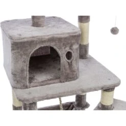 TRIXIE Eduardo Cat Tree, Gray -Cat Pet Supplies 701566 PT4. AC SS1800 V1668548260