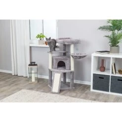TRIXIE Adriana Cat Tree, Gray -Cat Pet Supplies 701630 PT1. AC SS1800 V1668551351