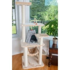 Armarkat 65-in Faux Fur Cat Tree & Condo -Cat Pet Supplies 70179 PT2. AC SS1800 V1678285913